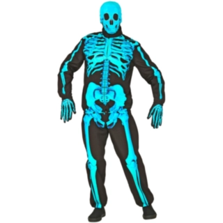 Neon Skelet Kostume Turkis