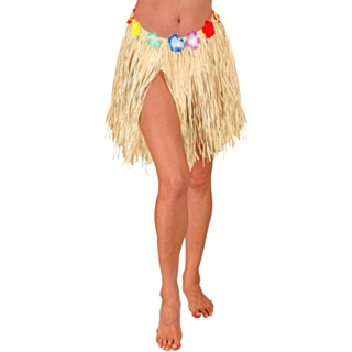 Hula Stråskørt Beige