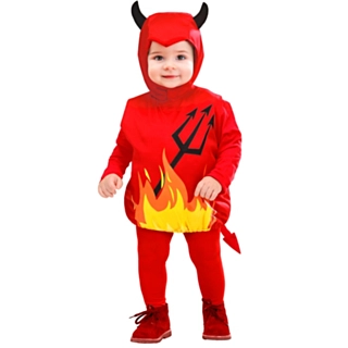 Djævle Babykostume Rød