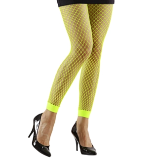 Fiskenet Leggings Neongrøn