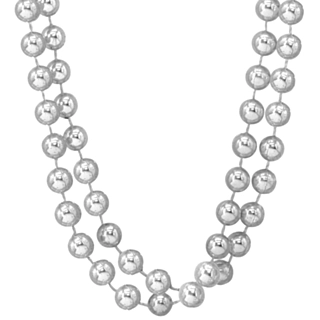 Gangster Bling Perlekæder Sølv