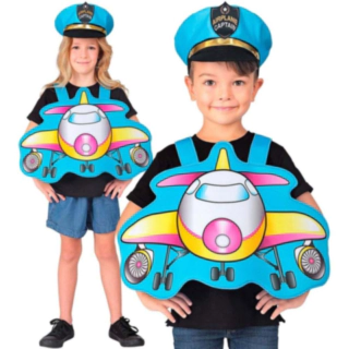 Pilot Bib Børnekostume