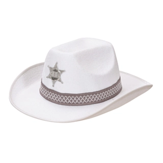 Sherif Hat Hvid