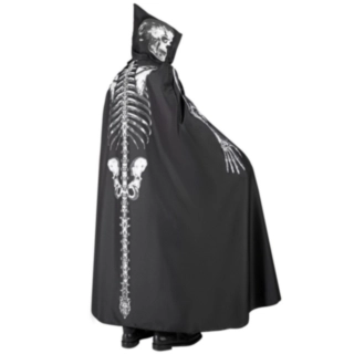 Skelet Kåbe Kostume