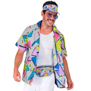 80'er Retro Revival Skjorte