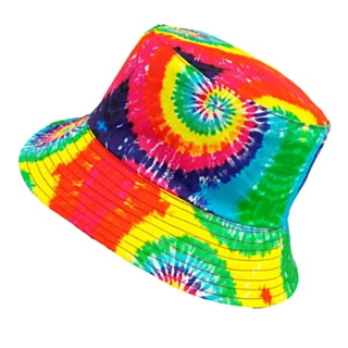 Tie-Dye Bøllehat Regnbue