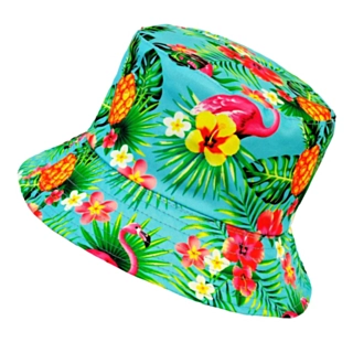 Flamingo Hawaii Bøllehat Turkis