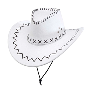 Jesse Cowboyhat Hvid