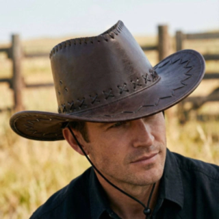 Cowboy Hat Brun