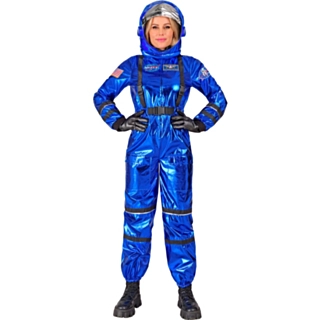 Astronaut Kostume Blå