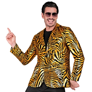 Zebra Jakke Guld
