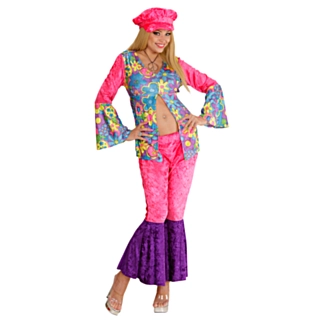 Blomstrende Hippie Kostume