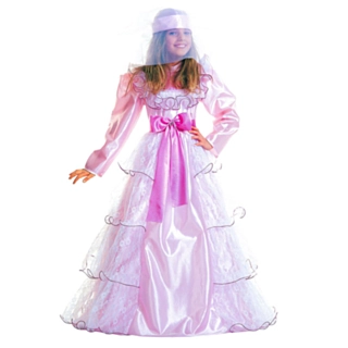 Lady Fra Sydstaterne Børnekostume