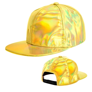 Holografisk Kasket Guld