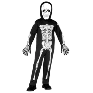 Skelet Børnekostume