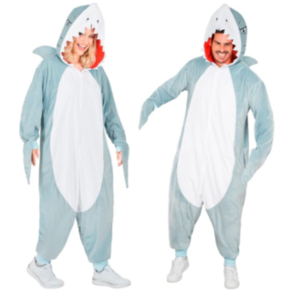 Plys Haj Kostume