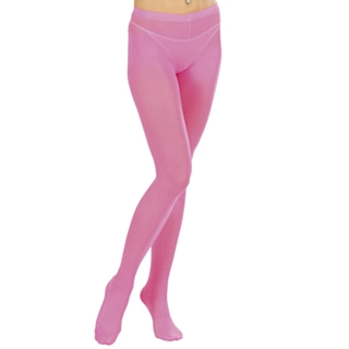Neonpink Strømpebukser