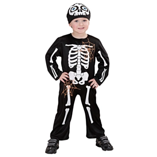 Halloween Skelet Børnekostume