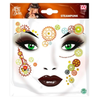Steampunk Falske Ansigtstatoveringer