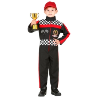 Racerkører Børnekostume