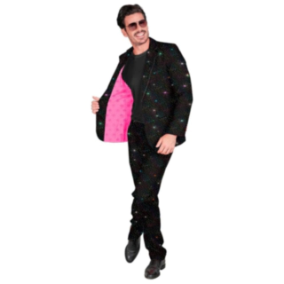 Mr. Sparkling Black Jakkesæt