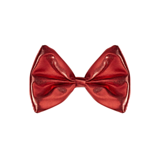 Metallisk Butterfly Rød