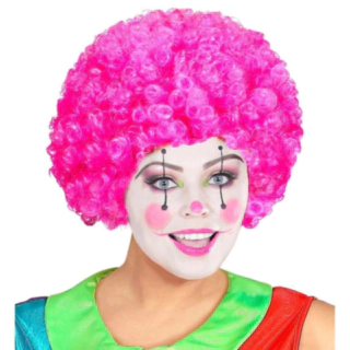 Afro Klovneparyk Pink