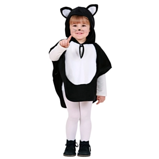 Plysset Kat Børnekostume