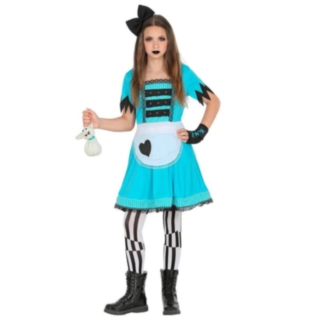 Gyser Alice Børnekostume