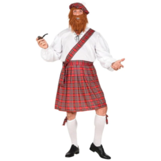 Kæphøj Skotte Kostume