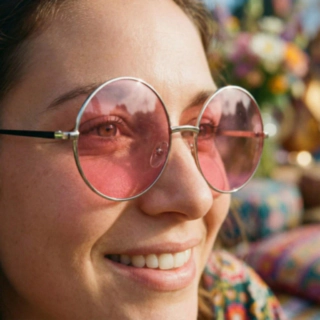 Hippie Solbriller Pink