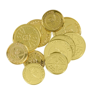 Trekløvermønter Guld