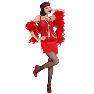 Charleston Darling Rød Kostume