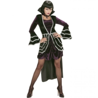 Gotisk Vampyrinde Kostume