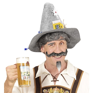 Oktoberfest Øl Hat Grå