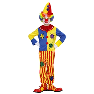 Cirkusklovn Børnekostume