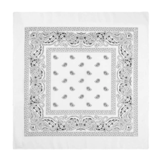 Klassisk Bandana Hvid