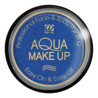 Metallisk Aqua Makeup Blå