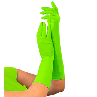 Lange Handsker Neongrøn