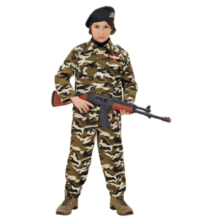 Soldat Børnekostume