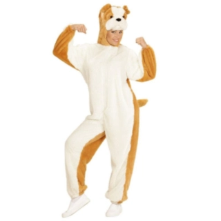 Plysset Bulldog Kostume