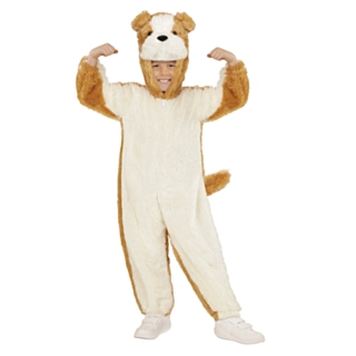 Plysset Hund Børnekostume