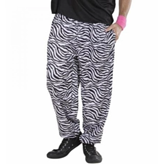 80'er Hiphop Zebra Bukser