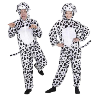 Plysset Dalmatiner Kostume