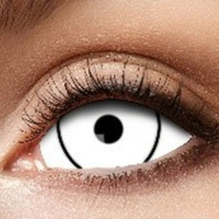 Ghost Sclera Kontaktlinser Hvid