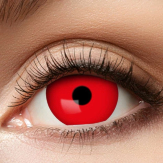 Devil Sclera Kontaktlinser Rød