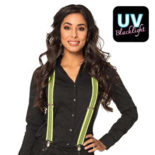 UV Neon Seler Gul/Sort