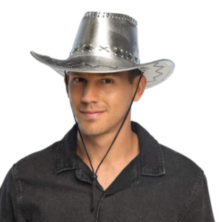 Cowboyhat Savanne Sølv