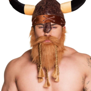 Vikingeskæg Brun