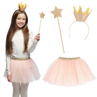 Prinsesse Tilbehørssæt Lyserød/Guld Til Børn